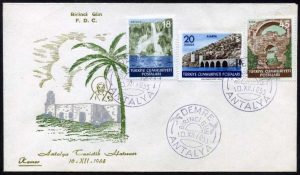 10 Aralık 1955 - Antalya Turistik Hatıra Serisi