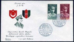 01 Eylül 1957 – Afganistan Kralının Türkiye’yi Ziyaretleri
